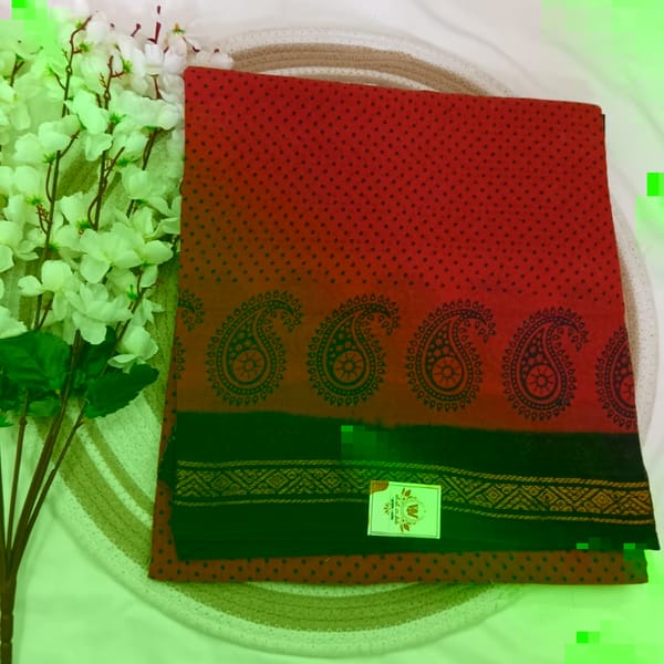 Beautiful Sungudi Cotton (197)