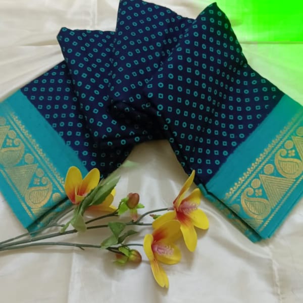 Beautiful Sungudi Cotton (206)