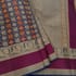 Traditional Rudraksha Checks Cotton Saree (074) - Image 4