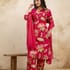 Pure Cotton Floral Print Kurta Pant and Dupatta Set (018) - Image 1