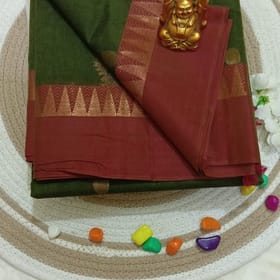  coin butta  cotton vivaha sarees(262)
