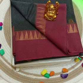 Classic coin butta  cotton sarees(264)