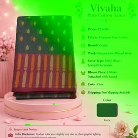 Elite  vivaha  cotton saree (257)