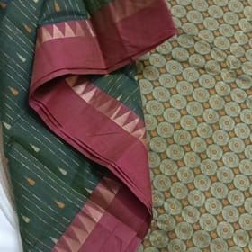 Tower broder vivaha cotton saree(397)