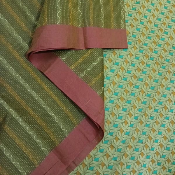 zig zag vivaha cotton saree(410)