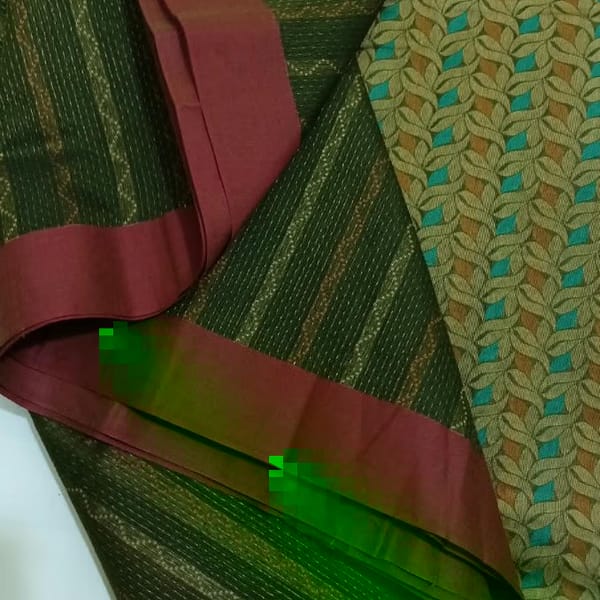 zig zag vivaha cotton saree(421)