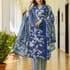Womens Partywear Cotton Kurta Set with Mirror Work (021) - Image 1