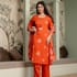 Premium Partywear Cotton Kurta Set with Mirror Work (013) - Image 1