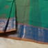 Premium Party Wear Cotton Saree -Green(012) - Image 3