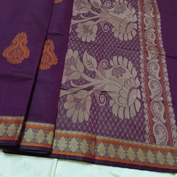 Premium Party Wear Elite Cotton Saree (063)