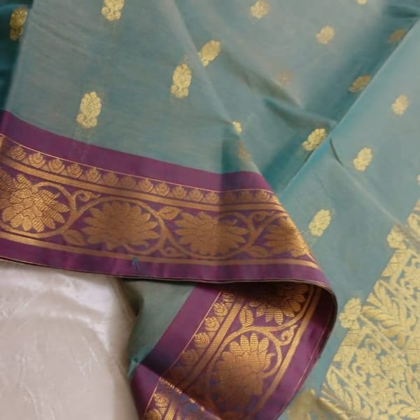 Premium Party Wear Cotton Sarees (020)